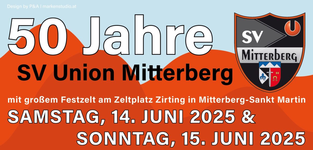 50 Jahre SV Mitterberg_Postwurf und Plakat_Internet - Header